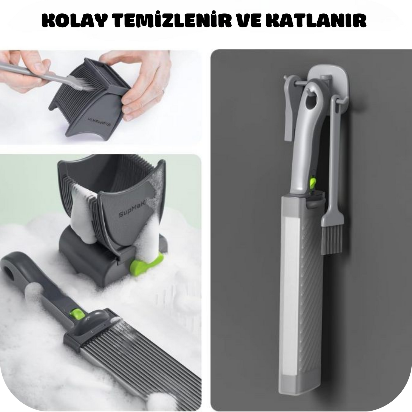 Roomeek™ Paslanmaz Çelik Taze Et Dilimleyici